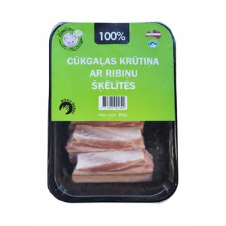 CŪKGAĻAS KRŪTIŅA KUMELĪTES AR KAULU ŠĶĒLĒS 390G