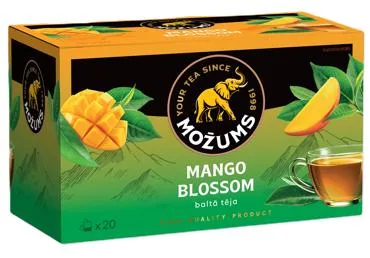 BALTĀ TĒJA MOŽUMS MANGO 20X1,5G