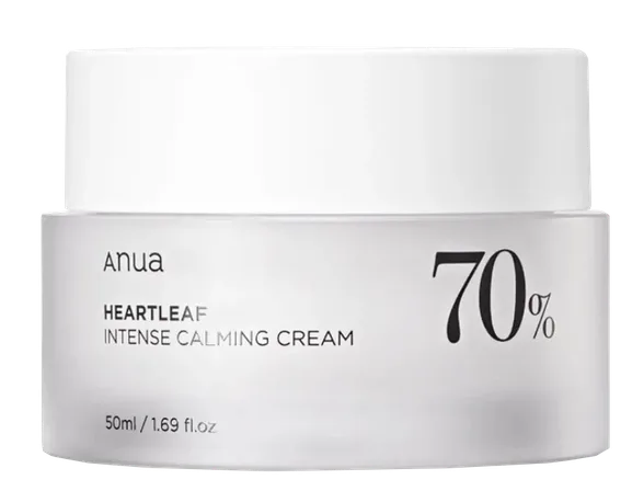 Anua Heartleaf 70% intense calming krēms, 50 ml