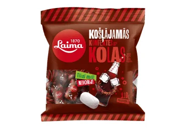 KOŠĻĀJAMĀS KONFEKTES AR KOLAS GARŠU LAIMA 110G