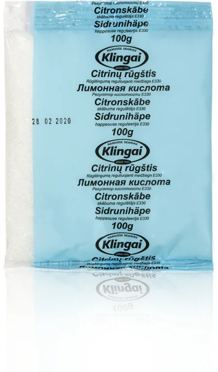 CITRONSKĀBE KLINGAI, 100G