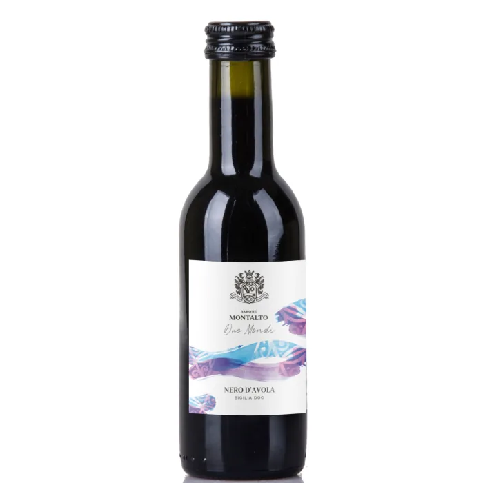 Sarkanvīns montalto nero D'avola 13,5% 0,187 l