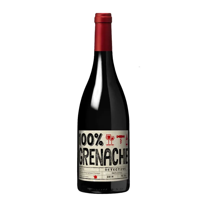 Красное вино Detective Grenache Noir 14,5%, 0,75 л