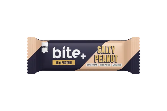 Puls Nutrition Bite+ Salty Peanut protein batoniņš, 50 g