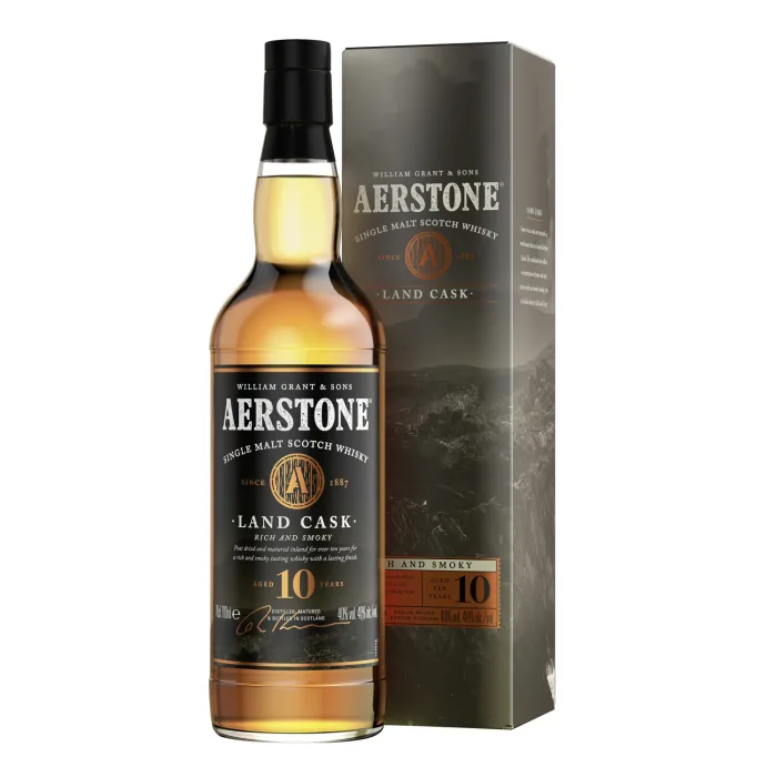 Viskijs Aerstone Single Malt Land cask 10YO 40% 0,7 l