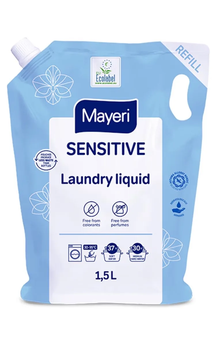 MAYERI SENSITIVE VEĻAS MAZGĀŠANAS ŽELEJA, REFILL, 1.5L
