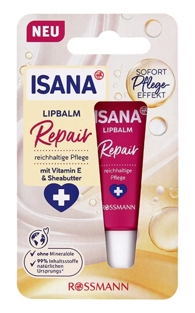 ISANA REPAIR LŪPU BALZAMS, 10ML