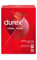 DUREX FEEL THIN PREZERVATĪVI, 24GAB.