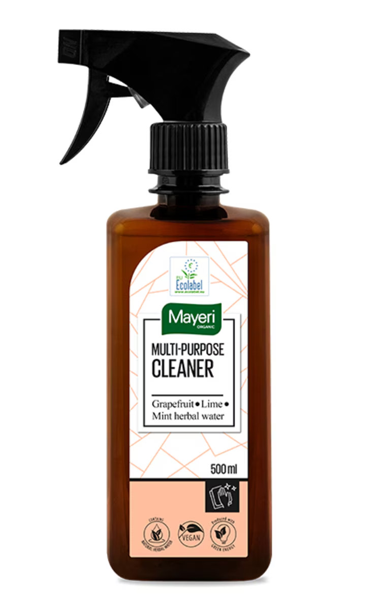 MAYERI ORGANIC UNIVERSĀLS TĪRĪŠANAS LĪDZEKLIS GREIPFRŪTS UN LAIMS, 500ML