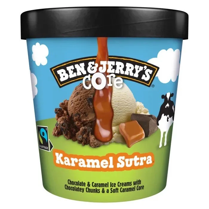 SALDĒJUMS B&J CARAMEL SUTRA 465ML/422G