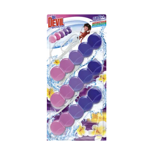 TUALETES BLOKS DR.DEVIL SUNSET BLOSSOM 3X35G