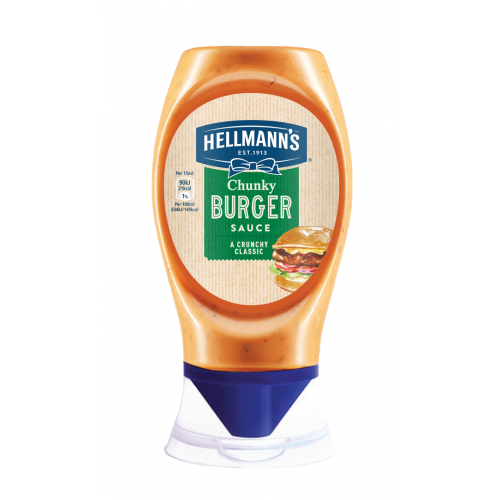 MĒRCE HELLMANNS CHUNKY BURGER 250ML