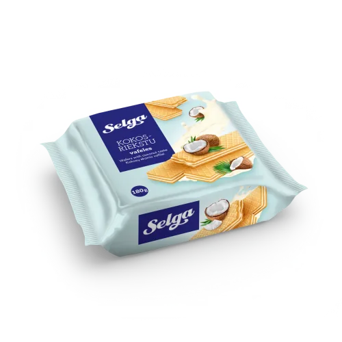 VAFELES SELGA AR KOKOSRIEKSTU GARŠU 180G