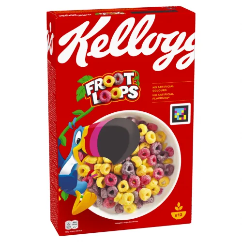 SAUSĀS BROKASTIS KELLOGGS FROOT LOOPS 375G
