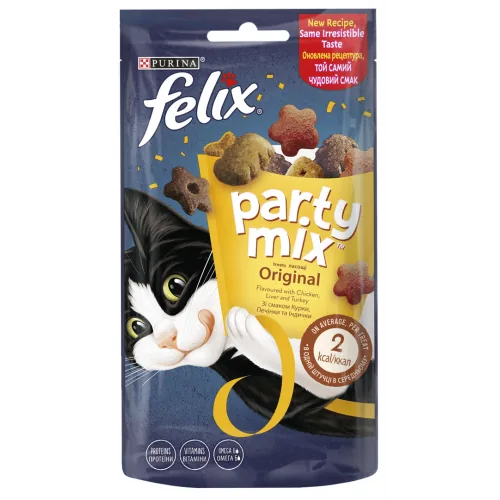 GARDUMS KAĶIEM FELIX PARTY MIX ORIGINAL MIX 60G