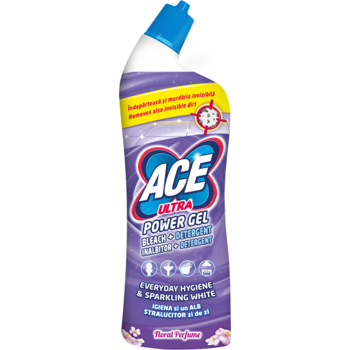 TUALETES TĪRĪŠANAS LĪDZEKLIS ACE ULTRA UNIVERSĀLS FLOWERS 750ML