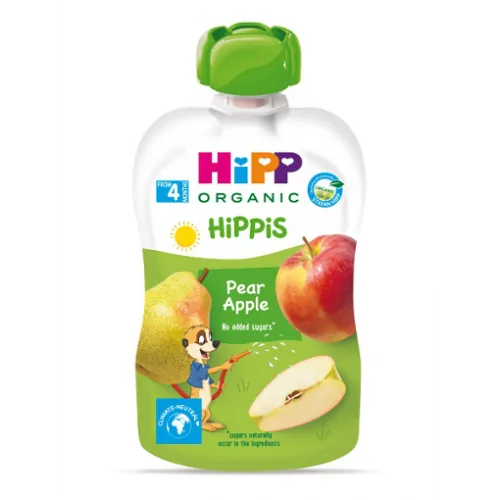 BIEZ. HIPP BUMBIERI AR ĀBOLIEM 4+ BIO 100G