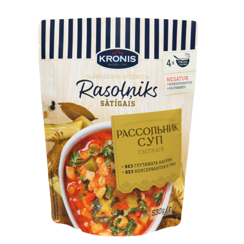 ZUPA KRONIS RASOĻŅIKS DOY PAKĀ 530G
