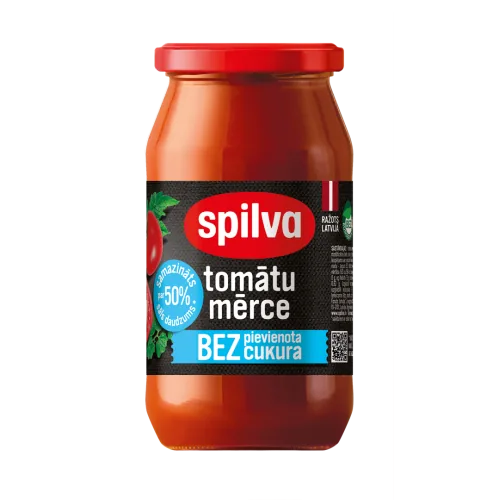 TOMĀTU MĒRCE SPILVA BEZ PIEVIENOTĀ CUKURA 500ML