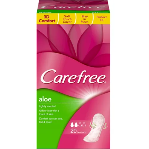 IKDIENAS IELIKTNĪŠI CAREFREE COTTON ALOE 20GAB.