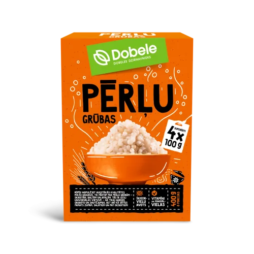 GRŪBAS DOBELE PĒRĻU 4X100G