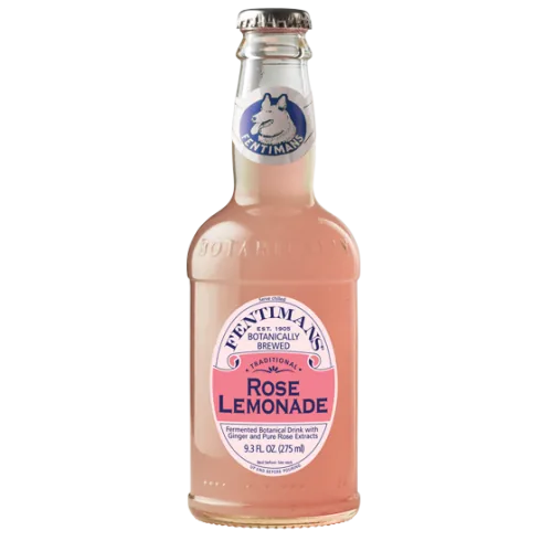 BEZALKOHOLISKAIS DZĒRIENS FENTIMANS ROSE LEMONADE 0,275L
