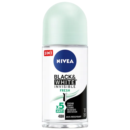 DEZODORANTS NIVEA ON BLACK WHITE FEMALE SIEV.50ML