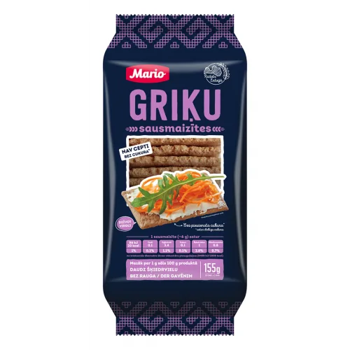 SAUSMAIZĪTES MARIO GRIĶU 155G