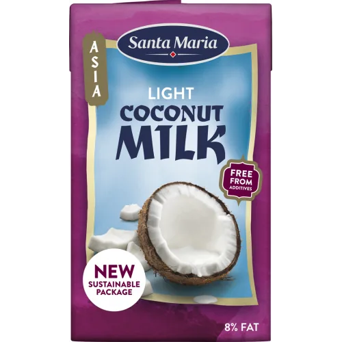KOKOSRIEKSTU PIENS SANTA MARIA LIESAIS 250ML