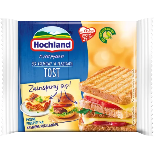 KAUSĒTAIS SIERS HOCHLAND TOST 130G
