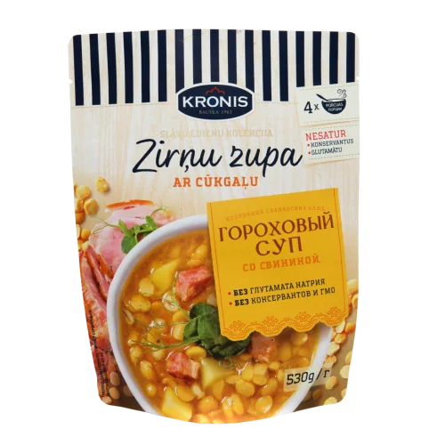 ZUPA KRONIS ZIRŅU AR CŪKGAĻU DOY PAKĀ 530G