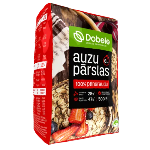 PILNGRAUDU AUZU PĀRSLAS DOBELE KARTONA KASTĪTĒ 500G