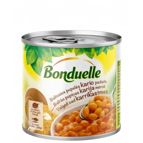 PUPIŅAS BONDUELLE BALTĀS KARIJA MĒRCĒ 430G