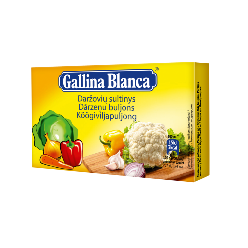 BULJONS GALLINA BLANKA DĀRZEŅU 8X10G