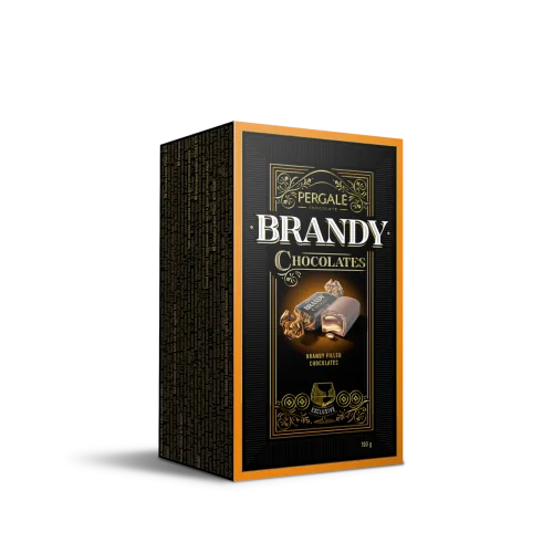 KONFEKŠU KĀRBA PERGALE AR BRENDIJU 190G