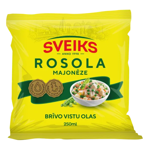 MAJONĒZE SVEIKS ROSOLA  235G