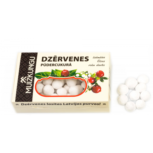 DZĒRVENES MUIŽKUNGU PŪDERCUKURĀ 80G