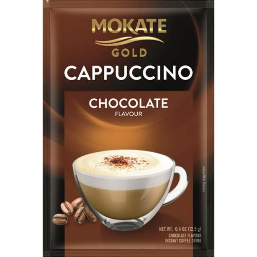 KAPUČINO MOKATE AR ŠOKOLĀDES GARŠU 8X12.5G