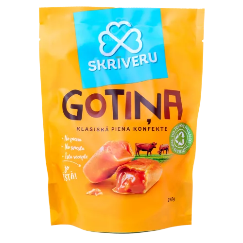 KONFEKTES SKRĪVERU GOTIŅA KLASISKĀ 250G