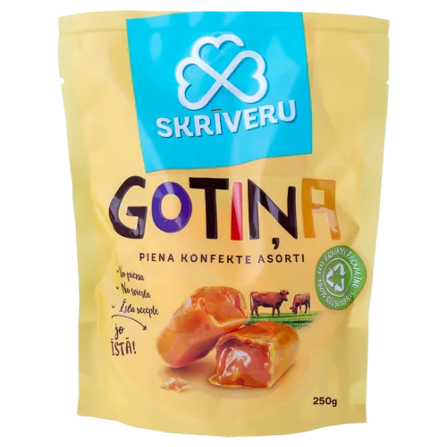 GOTIŅA SKRĪVERU ASORTI 250G