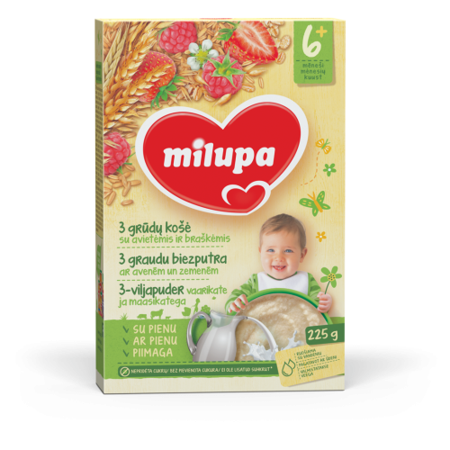 BIEZP.MILUPA 3-GRAUDU AR AVENĒM UN ZEMENĒM NO 6MĒN. 250G