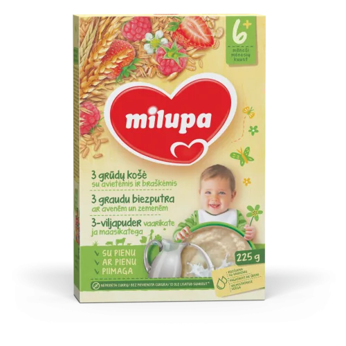 BIEZP.MILUPA 3-GRAUDU AR AVENĒM UN ZEMENĒM NO 6MĒN. 250G