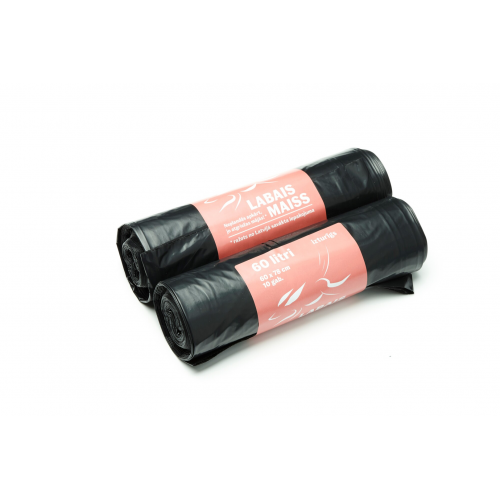 ATKRITUMU MAISI LDPE 60L 60X78CM 10GAB