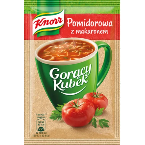 ZUPA KNORR CAS TOMĀTU AR NŪDELĒM 19G
