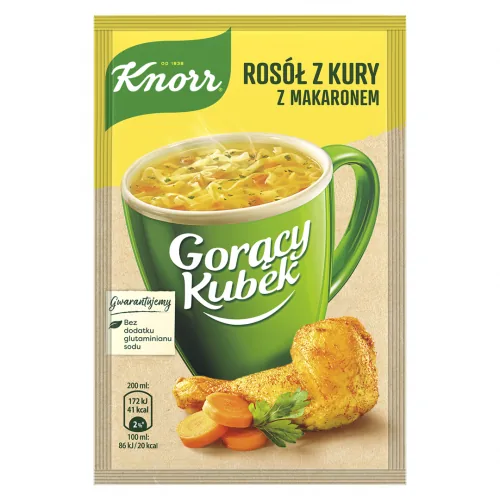 ZUPA KNORR CAS VISTAS AR NŪDELĒM 12G