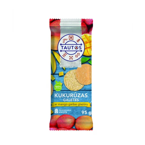 GALETES TAUTAS KUKUR. AR MANGO GARŠ.GLAZŪRU 95G