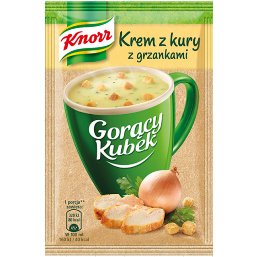 KRĒMZUPA KNORR CAS VISTAS AR GRAUZDIŅIEM 16G