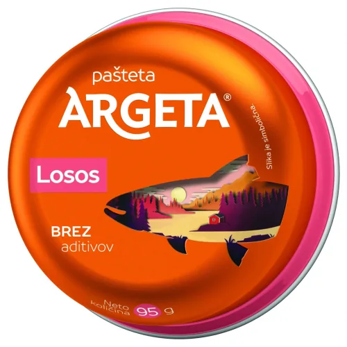 KONSERVI PASTĒTE ARGETA LAŠA 95G