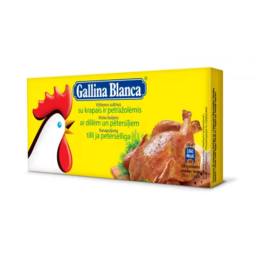 BULJONS GALLINA BLANCA VISTAS 12X10G