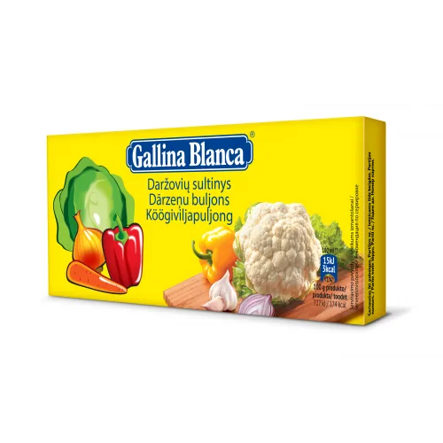 BULJONS GALLINA BLANCA DĀRZEŅU 12X10G